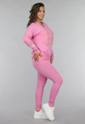 Roze Two Piece met Teddy Cijfers