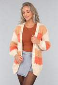 Gebreide Multicolor Cardigan