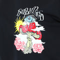 Zwart Oversized Trippy T-Shirt