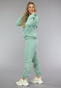 Fleece Joggingpak in Mint