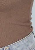 Taupe Truitje met Kleine Col