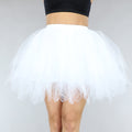 Witte Tutu  met Elastische Tailleband
