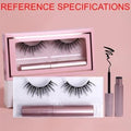 Magnetische Wimpers met Korte Wispy Look