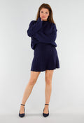 Navy  Pumps met Enkelbandje en Puntneus