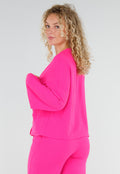 Fuchsia 2-Piece Set met Striksluiting en Stretch