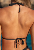 Zwarte Sexy Triangel Bikinitop