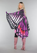 Paarse Butterfly Cape
