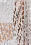 Taupe Festival Cover-Up met Franjes