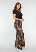 Zwarte Lakleren Pumps met Spitse Neus En Hoge Hak